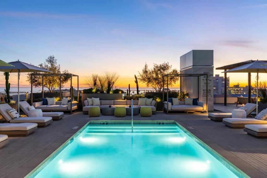 Apartment The Pearl Coast - Rooftop Pool, Gym Luxurious 2br Santa Monica Los Angeles